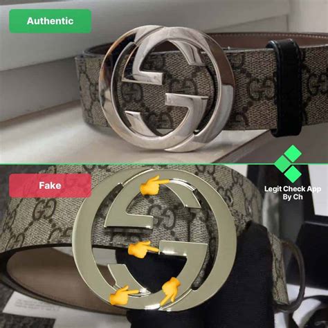 real gucci vs fake gucci belt|authentic gucci belt buckle.